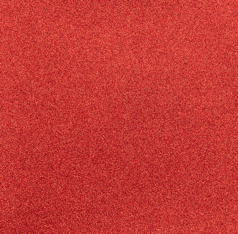 Cartulina Glitter - Red Flash - Hoja 12x12 - AC