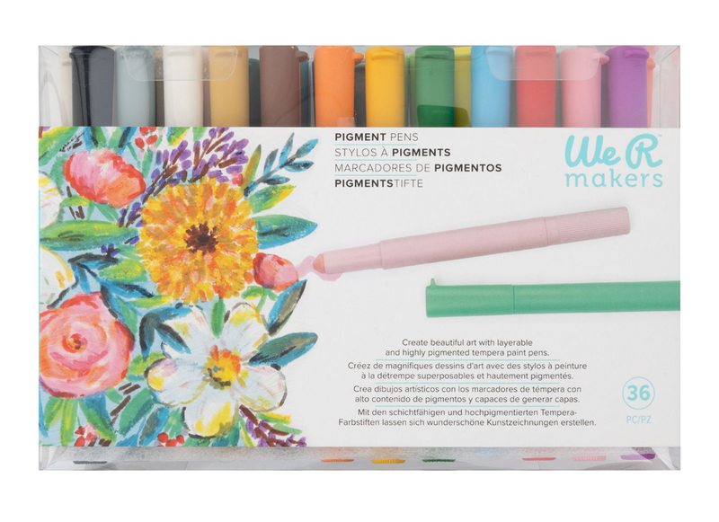 Pigment Pens - Multi color Pack - Pack de 36 - WRMK