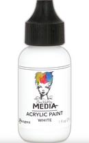 White - Pintura Acrilica 1 oz - Dina Wakley