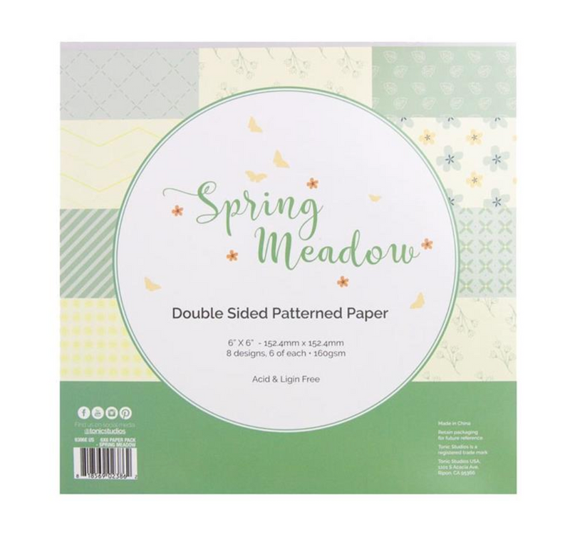 Spring Meadow - Paper Pad 6x6" - Tonic Studio