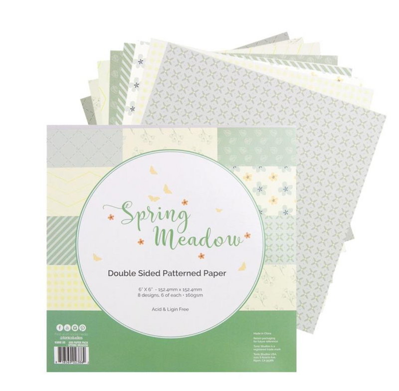 Spring Meadow - Paper Pad 6x6" - Tonic Studio