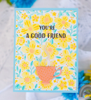 Bold Flowers Stencils - Set de Plantillas - Hero Arts