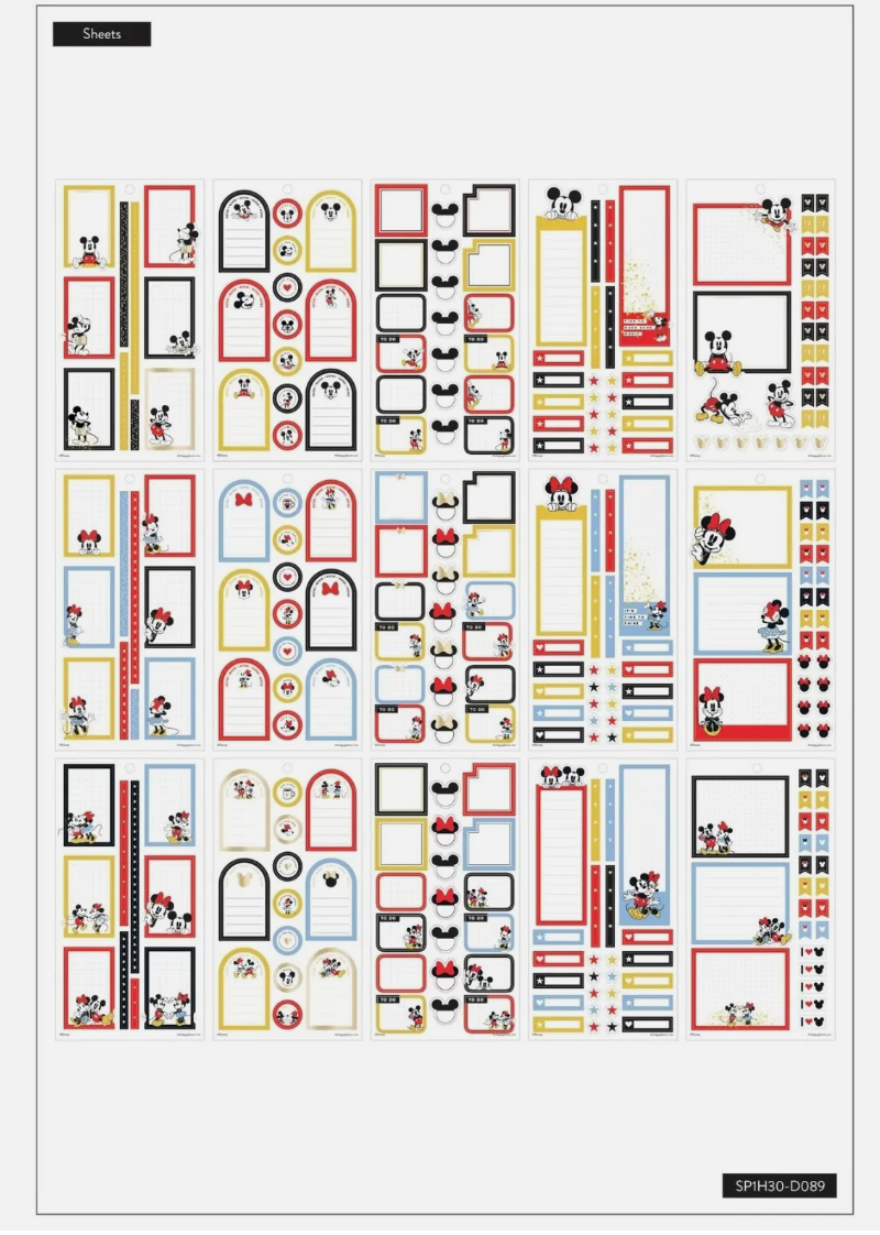 Happy Planner Sticker - Disney 512 pcs - THP