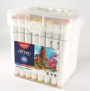 Art Pro Marker Box - Alcohol Markers (48 Pcs) - Pointer