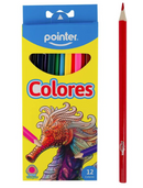 Lapices de Colores - 12 Colores - Pointer