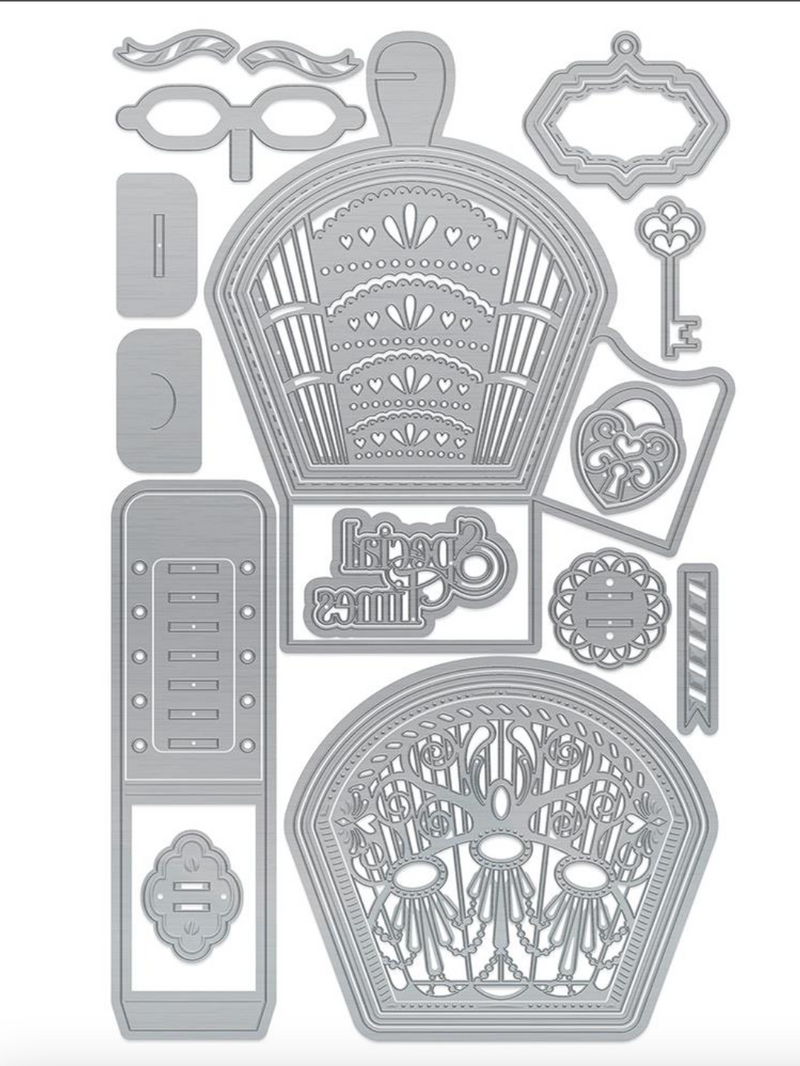 Vanity Box and Memory Book - Set de Troqueles - Tonic Studios