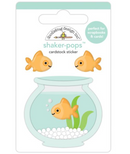 Shaker-pops 3D Sticker - Fineus & Friend - Doodlebug