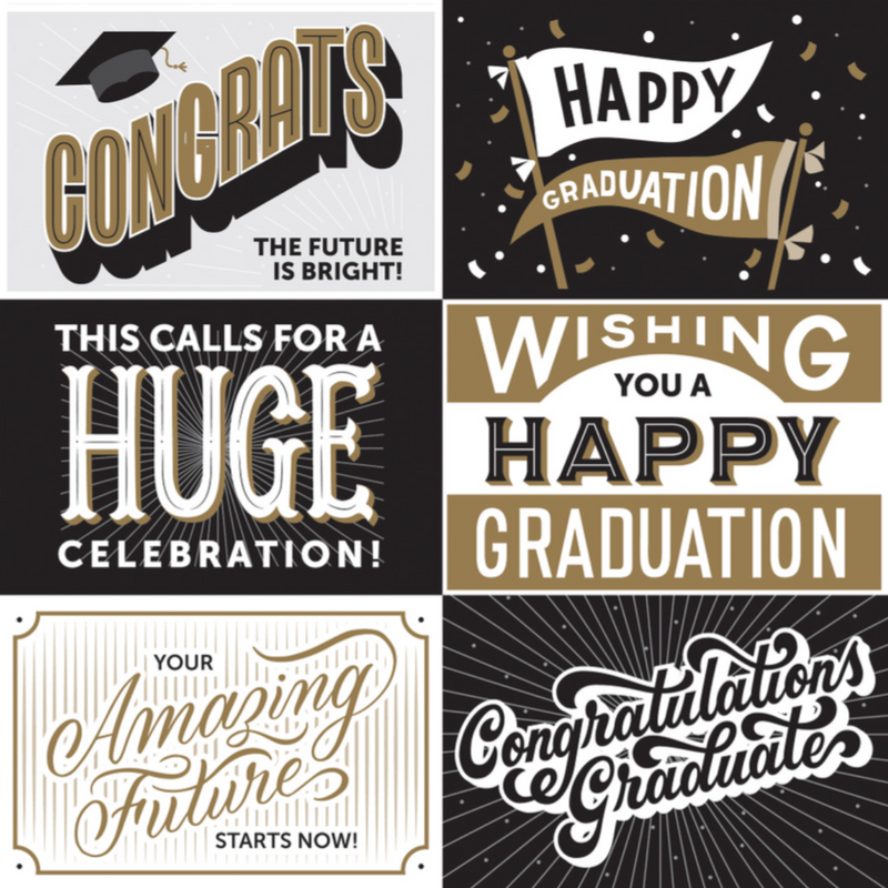 Graduation - Journaling Cards - Papel Scrap 12x12  - Echo Park