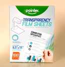 Resma de Acetato Imprimible (IMPRESIÓN LASER) - 8.5"x11 " - Pointer