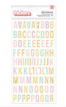 Sketchbook - Alphabet Thickers - Bea Valint