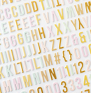 Sketchbook - Alphabet Thickers - Bea Valint