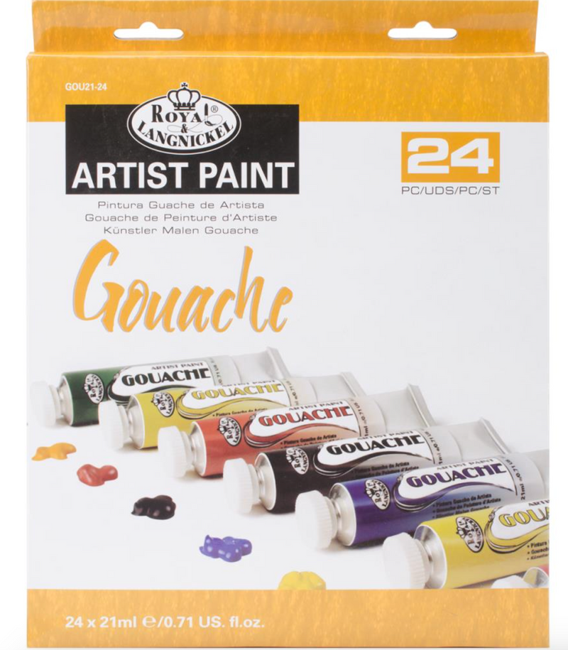 Pintura Gouache - 24pcs - Essentials