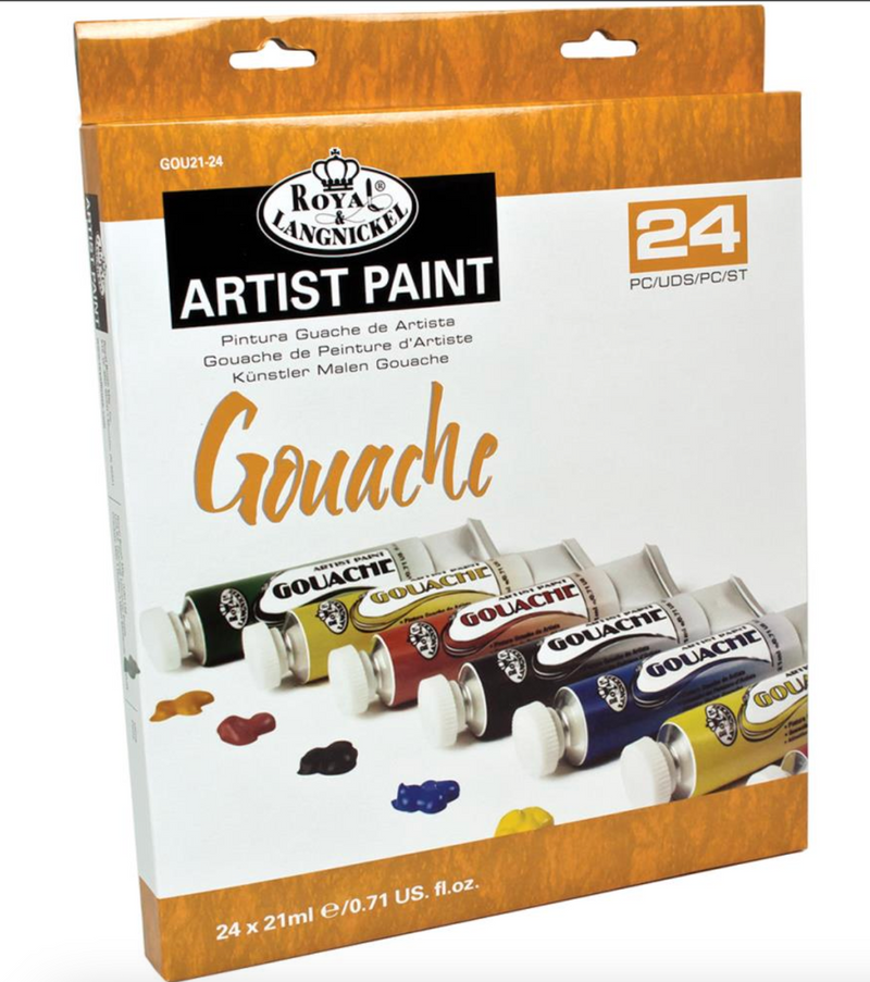 Pintura Gouache - 24pcs - Essentials