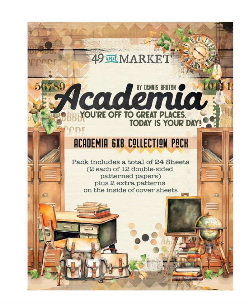 Academia - Paper Pad 6x8 - 49 and Market