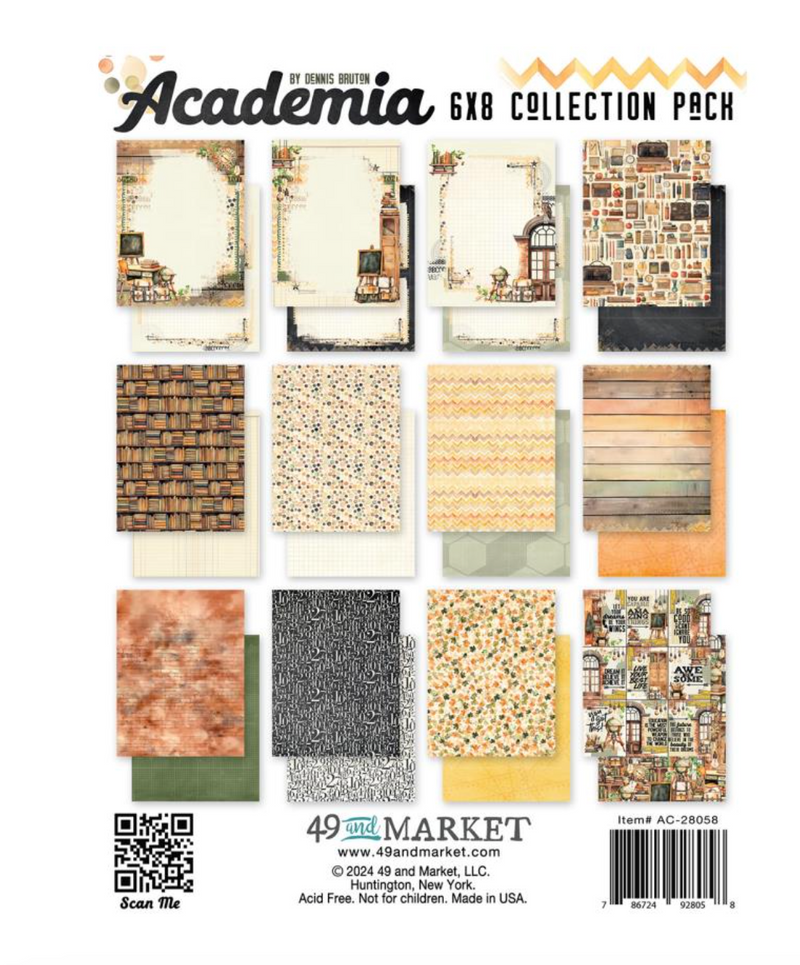 Academia - Paper Pad 6x8 - 49 and Market