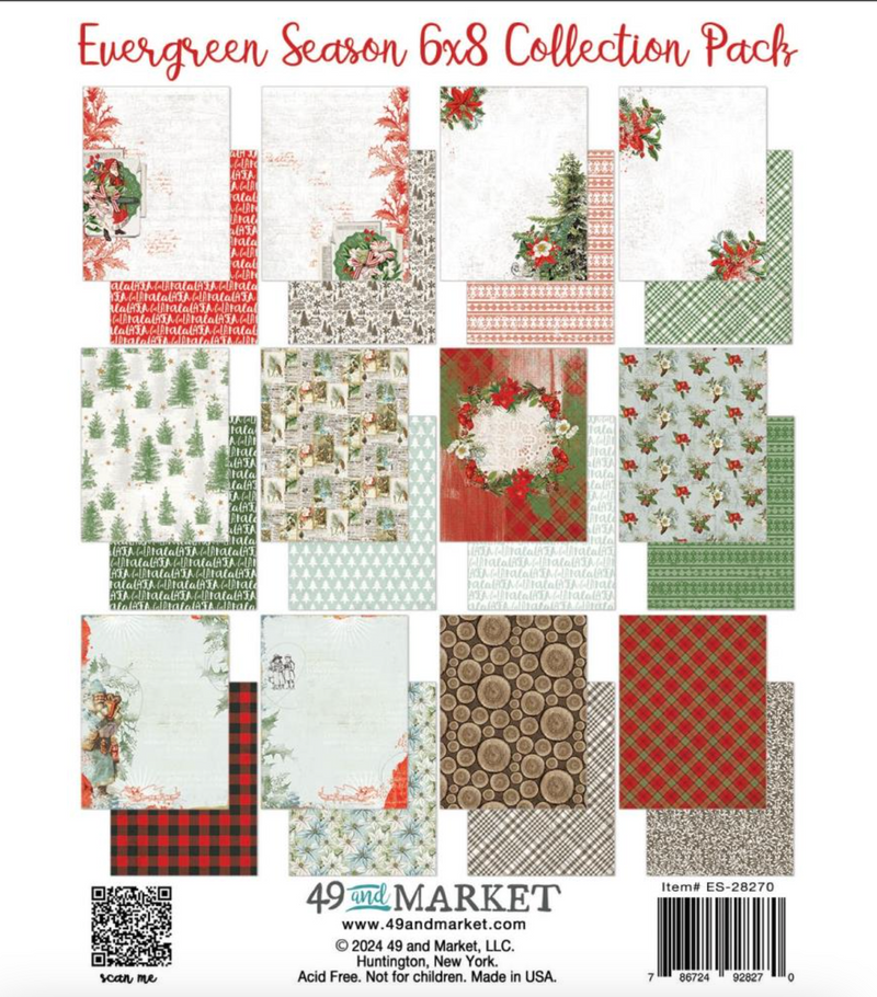 Evergreen Season - Paper Pad 6x8 - 49 and Market