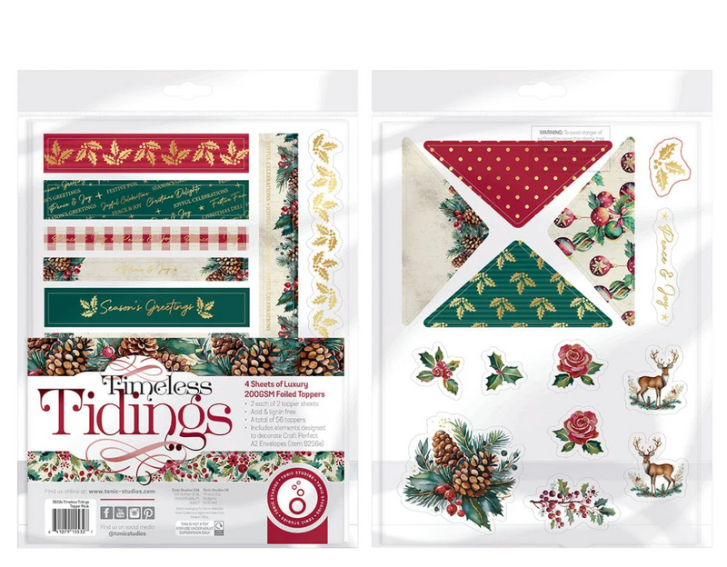 Timeless Tidings - Topper Set (Stickers) - Tonic Studio