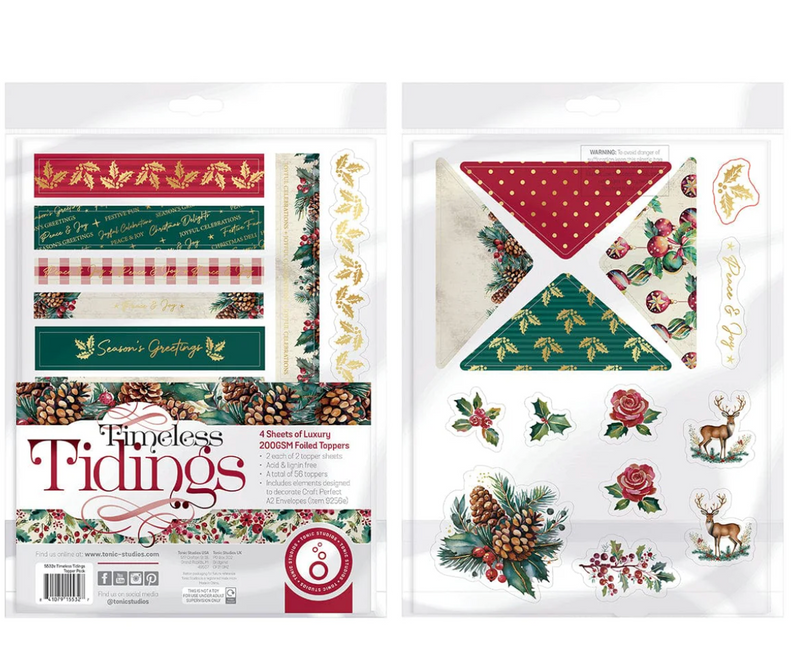 Timeless Tidings - Topper Set (Stickers) - Tonic Studio