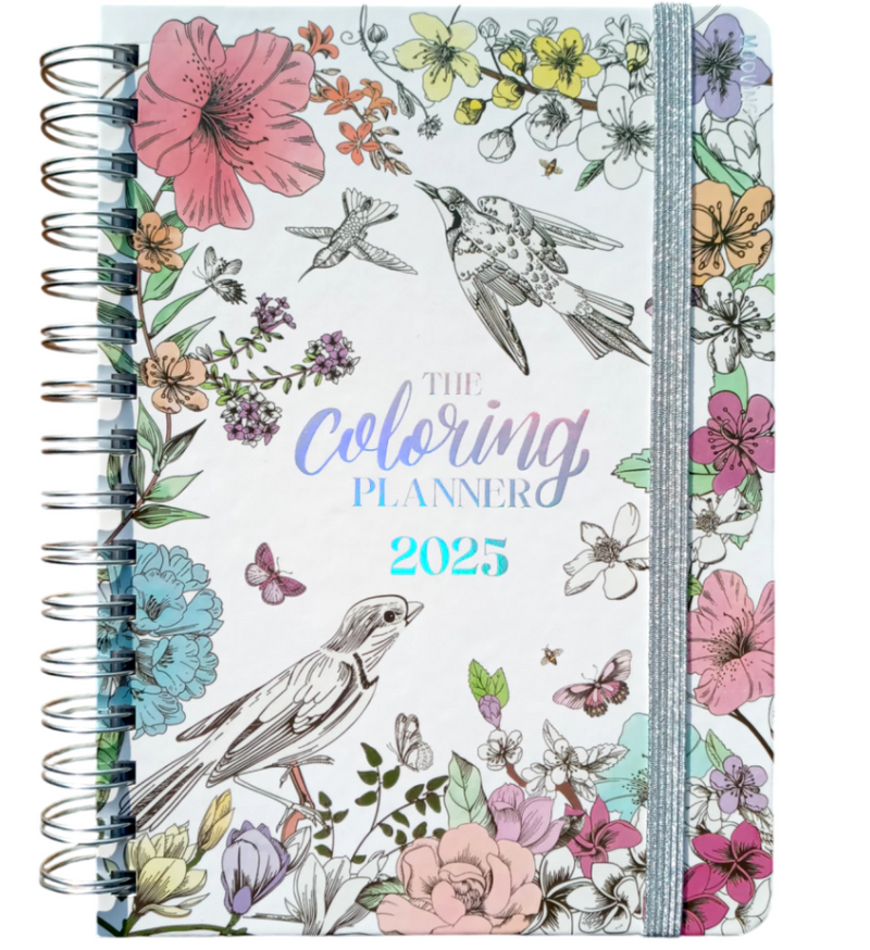 Coloring Therapy - Agenda 2025 - Mooving