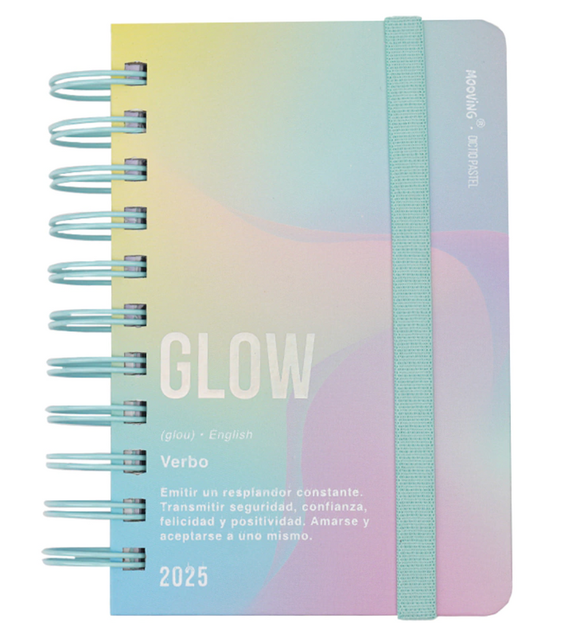 Glow - Agenda de Bolsillo 2025 - Mooving