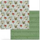 Evergreen Season - Cheerful Christmas Star - 12x12 Scrap Paper - 49 And Market