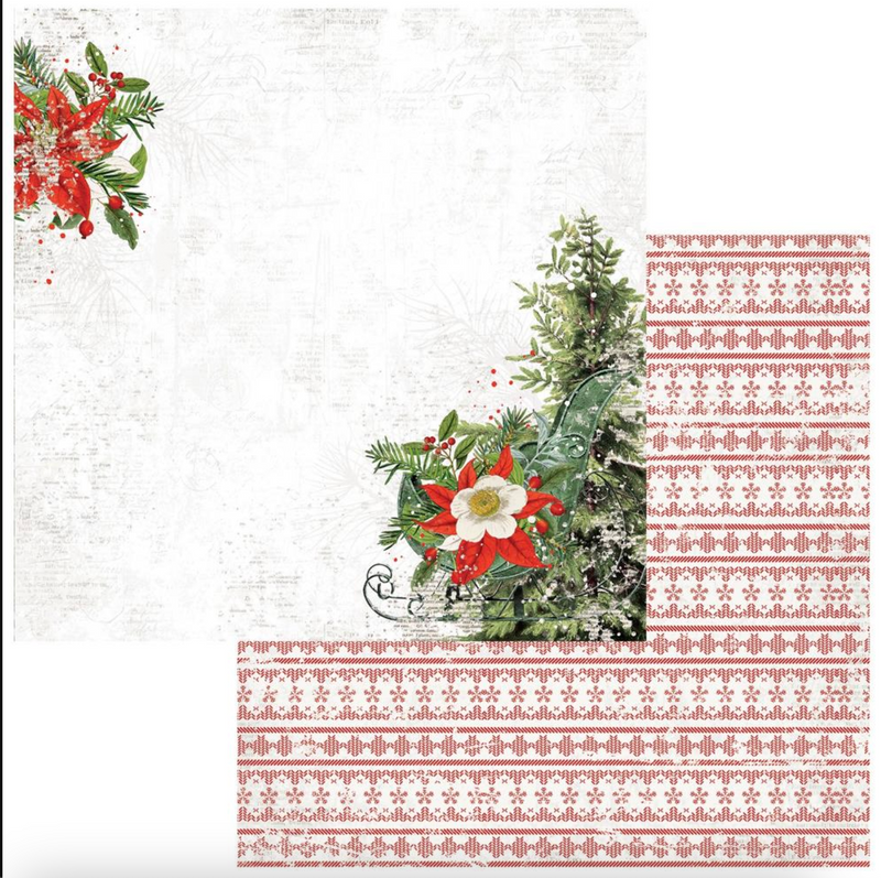 Evergreen Season - Rejoice in the season - Papel Scrap 12x12  - 49 And Market