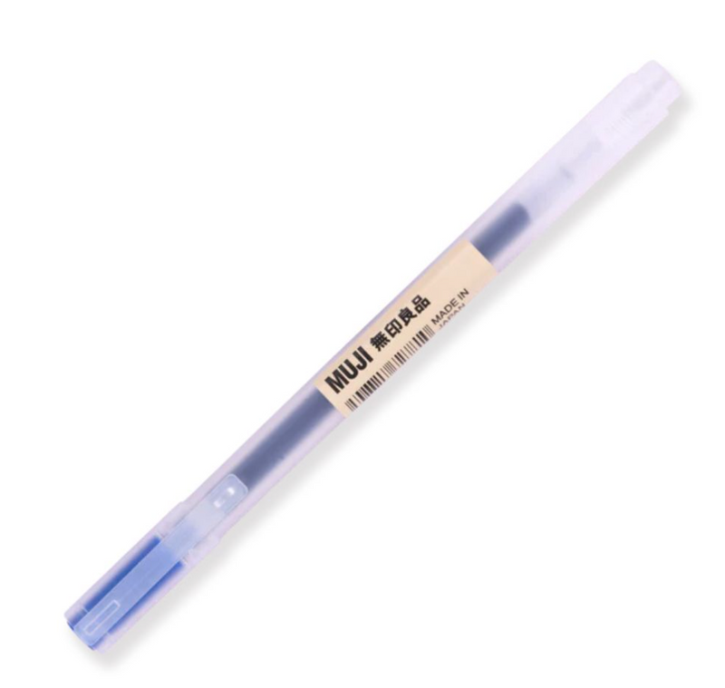 Bolígrafo Azul - Gel 0.5 mm - MUJI