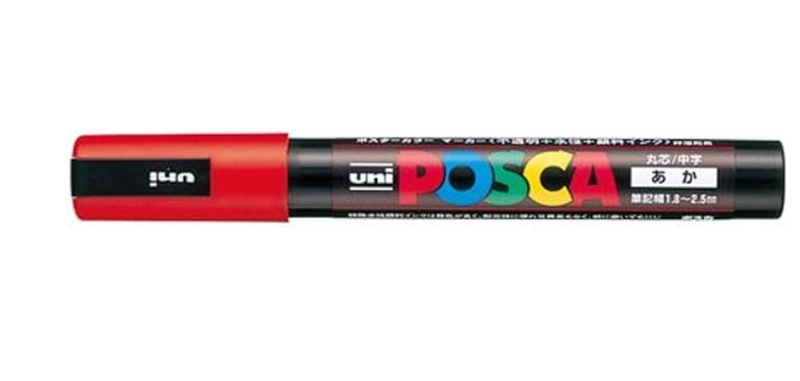 Posca PC-5M - Red