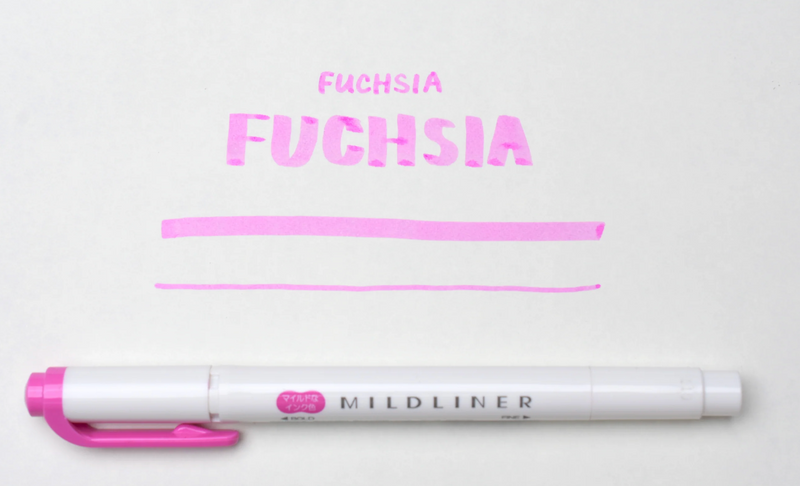 Mildliner MILD Fucsia - Individual - Zebra