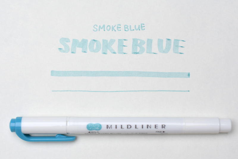 Mildliner MILD Smoke Blue - Individual - Zebra