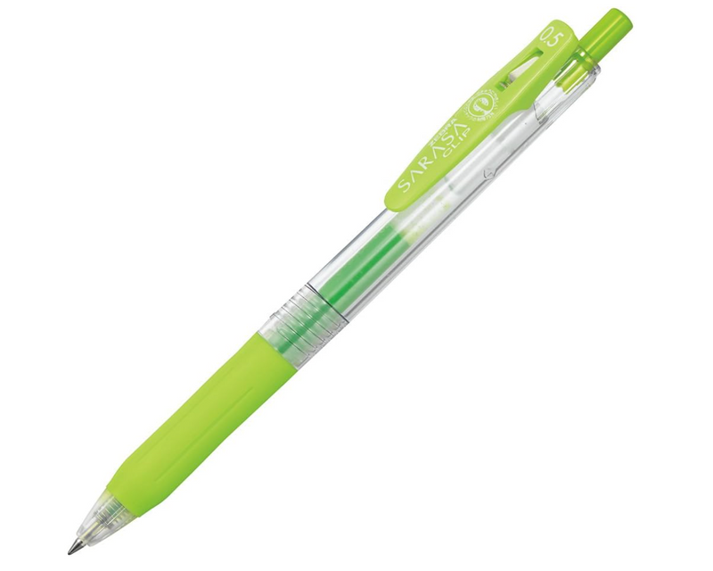 Boligrafo Gel 0.5mm - Light Green - Zebra Sarasa