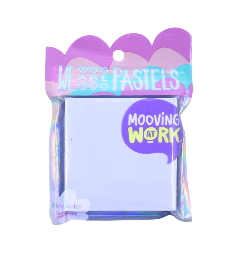 Notas Adhesivas Pastel (Azul) - Mooving