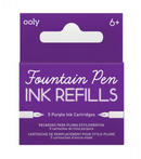 Repuestos De Pluma Estilográfica Morado - (Set de 5) - Ooly