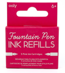 Repuestos De Pluma Estilográfica Rosada - (Set de 5) - Ooly