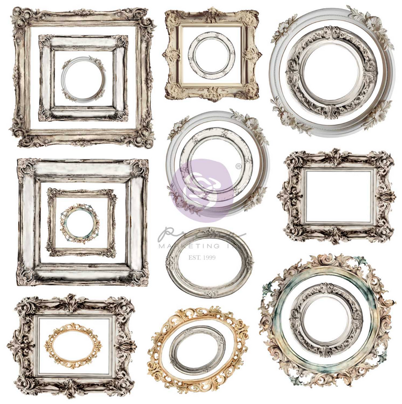 Return To Wonderland - Efimera Vintage Frames - Prima Marketing
