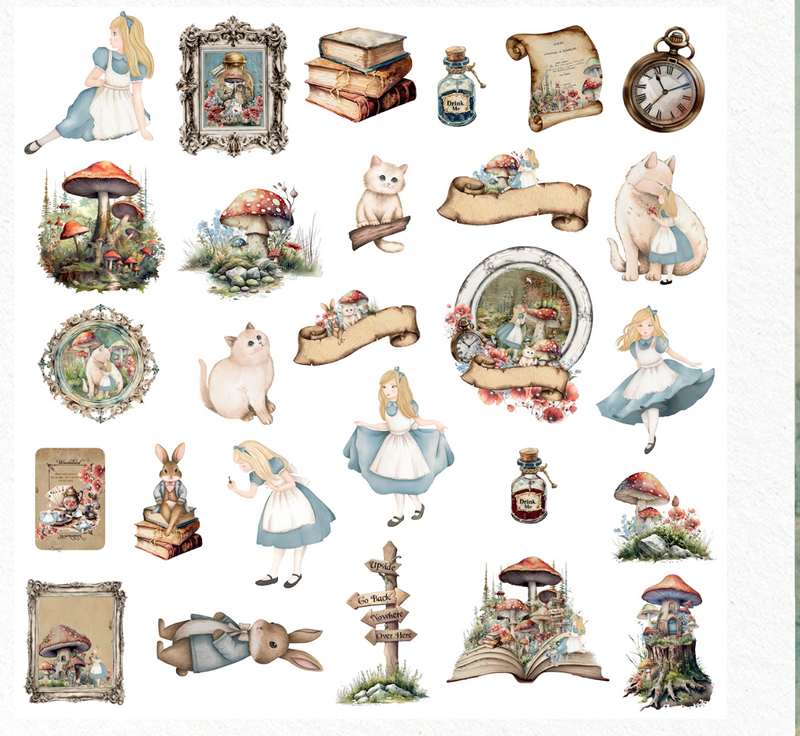 Return To Wonderland - Efimera Wonderland Keepsakes - Prima Marketing