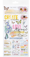 The Flower Emporium - Rub-Ons 6x12" - Vicki Boutin