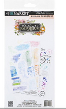 The Flower Emporium - Blendable Rub-Ons 6x12" - Vicki Boutin