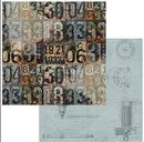 Rust & Revs 2.0 - Steadfast - Papel Scrap Doble Cara 12x12  - 49th Market