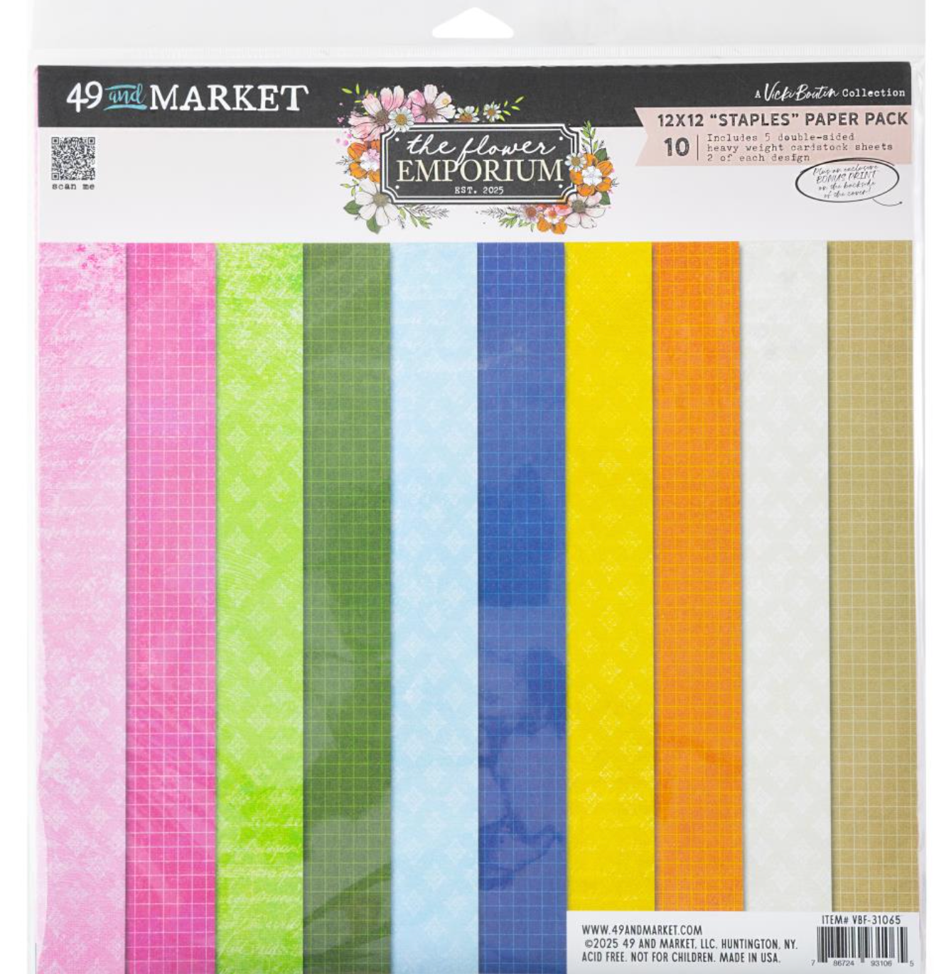 The Flower Emporium - Staples Pack 12x12