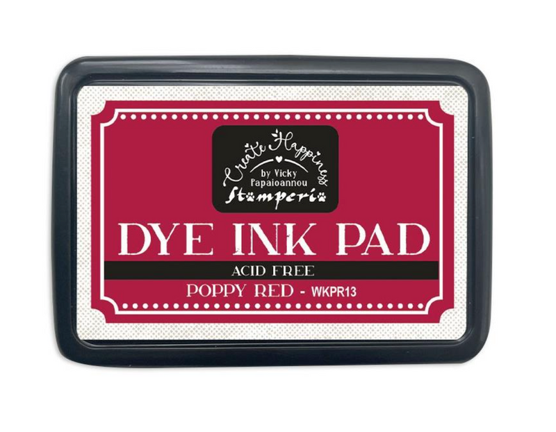 Almohadilla de Tinta  - Poppy Red - Stamperia