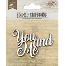 Chipboard con imprimación, corte láser - You And Me - Little Birdie