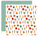 A Perfect Autumn - Fall Forest - Papel Scrap 12x12 - Echo Park