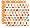 A Perfect Autumn - Pumpkin Spice - Papel Scrap 12x12 - Echo Park
