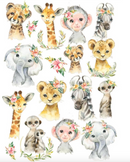 Hoja Transfer A4 – Animal Adore - Little Birdie