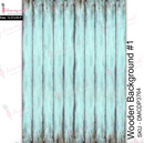 Hoja Transfer 12.5" x 18.5" –  Wood Background