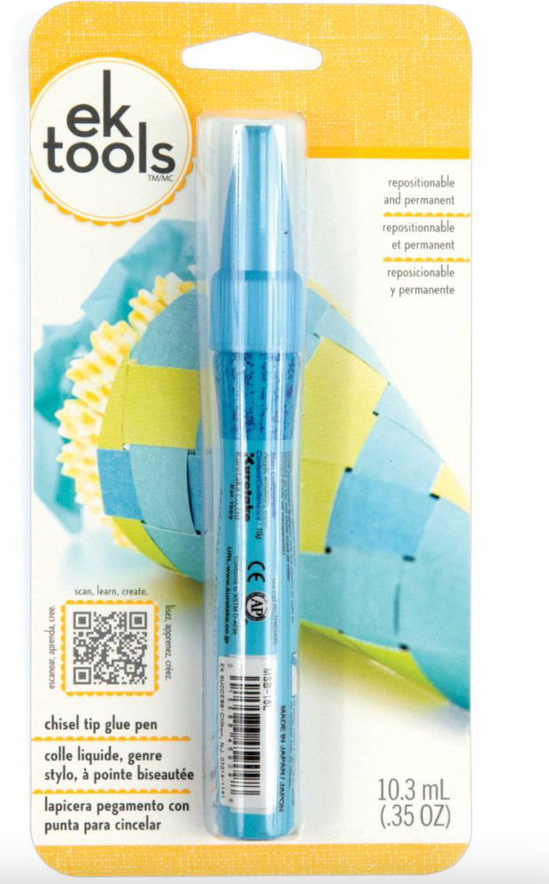 Chisel Pen 2WAY - Dual-Use Adhesive - EK Tools