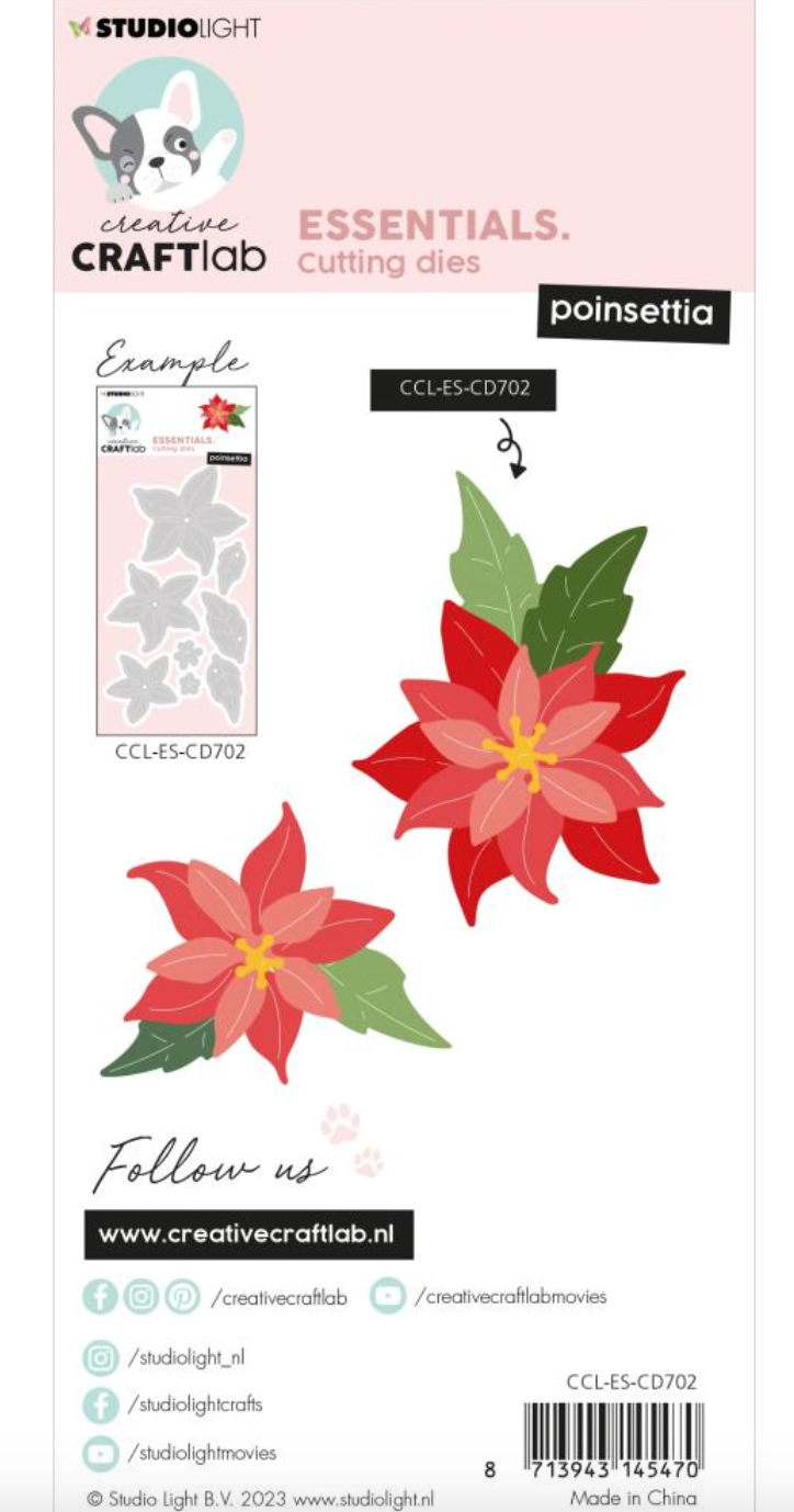Nr. 702, Poinsettia - Troquel - Studio Light