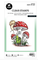 Nr. 536, Caterpillar Scene - Sellos Acrílicos - Studio Light