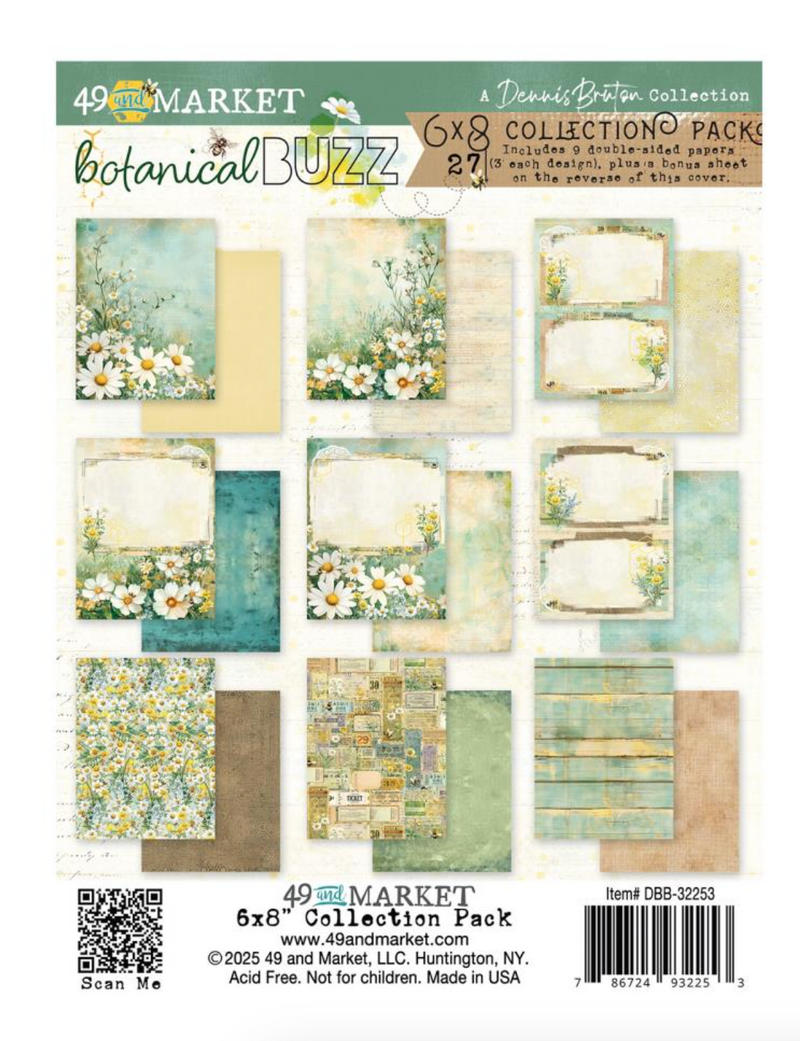 Botanical Buzz - Paper pad 6x8" - 49 and Market
